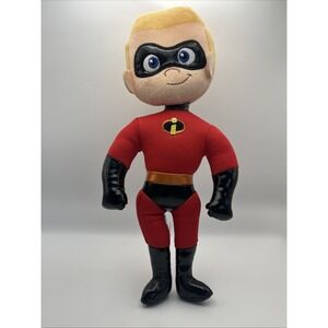 Disney Store The Incredibles 2 Dash Parr Plush 12" Stuffed Toy Mask No Tush Tag